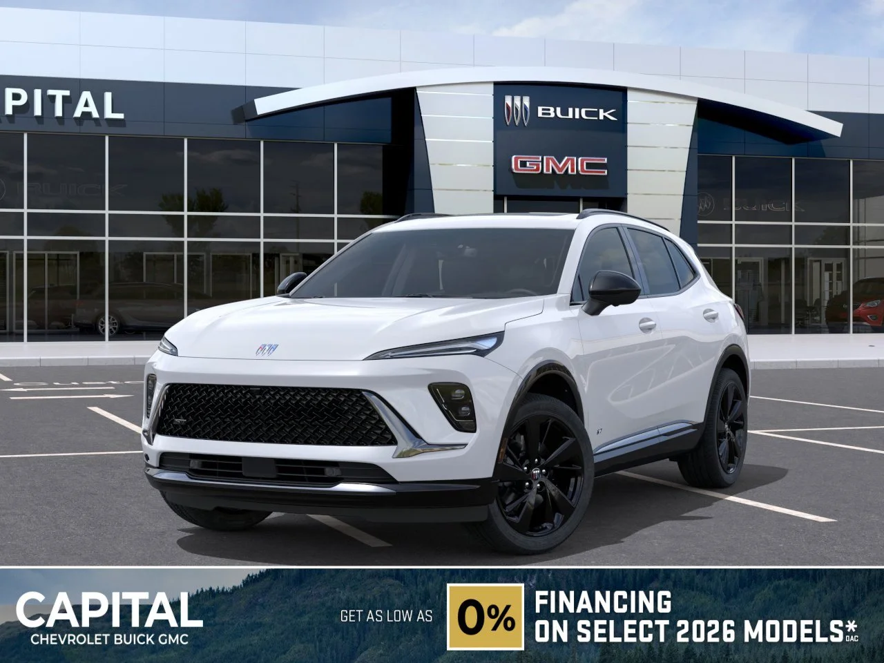 New 2026 Summit White Buick Sport Touring image 1