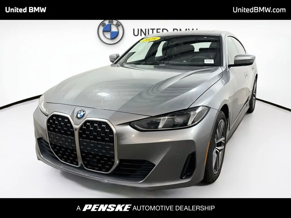 Certified Used 2025 Skyscraper Grey Metallic BMW 430i Gran Coupe image 1