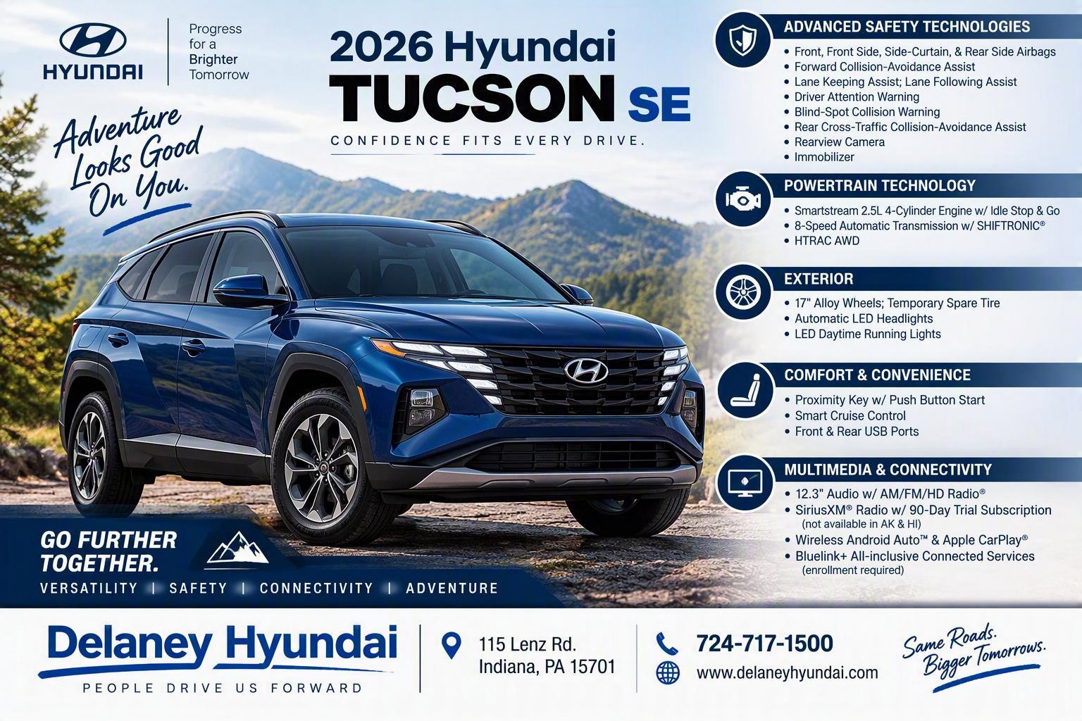 2026 Hyundai Tucson SE - Photo 2
