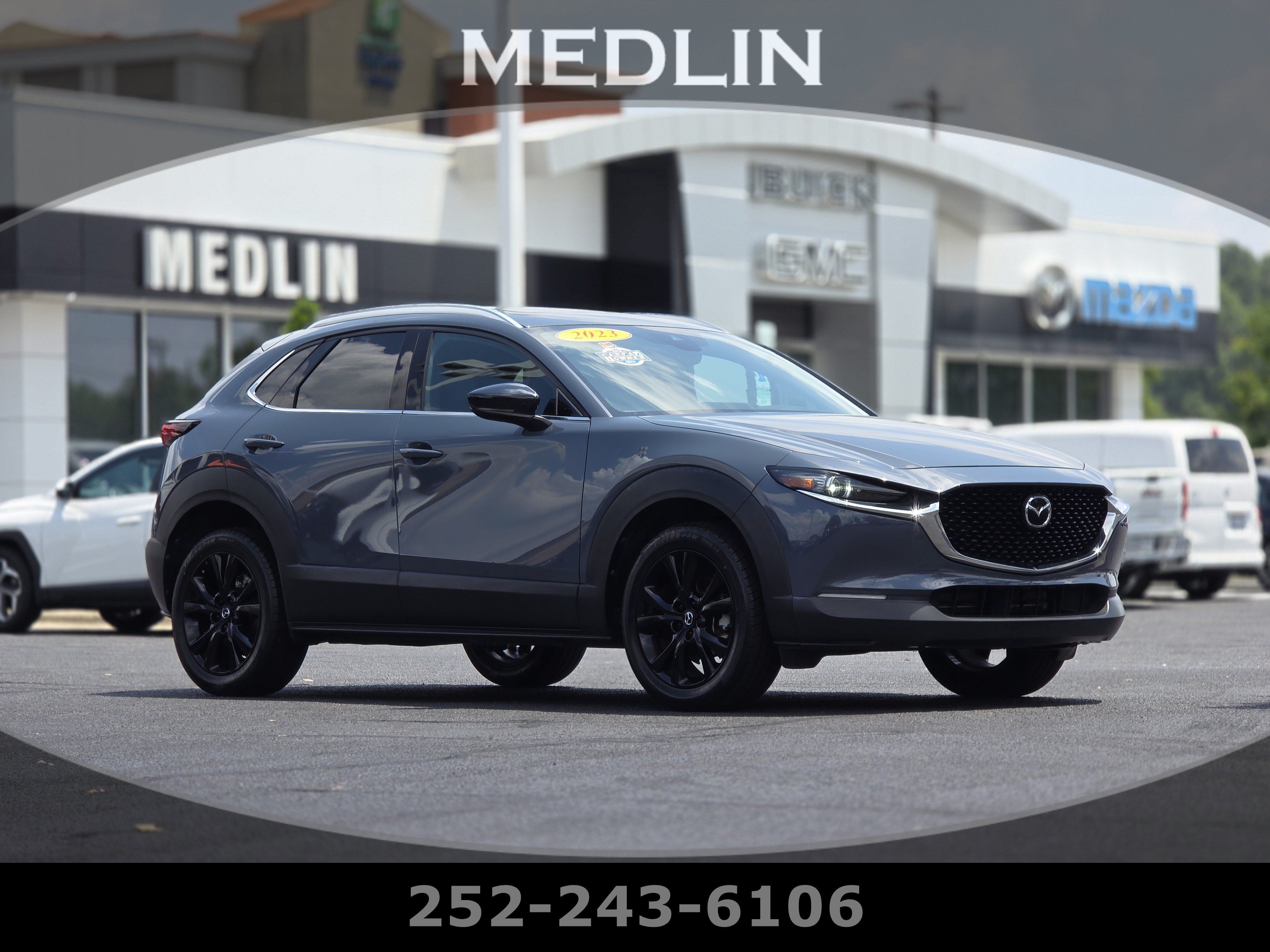Used 2023 Polymetal Gray Metallic Mazda 2.5 Turbo Premium Package image 1