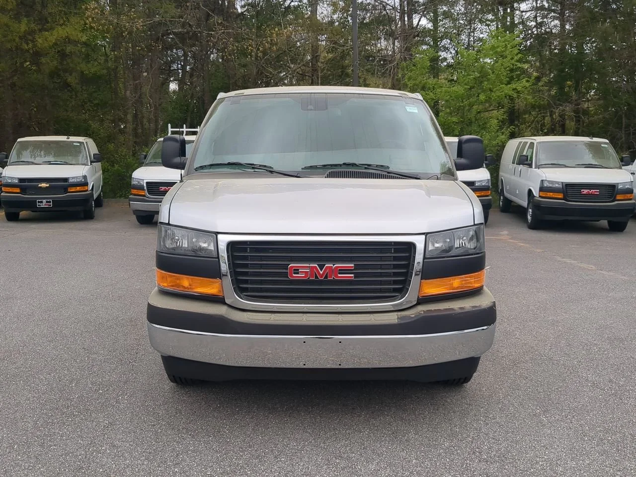 New 2026 Quicksilver Metallic GMC Work Van image 3