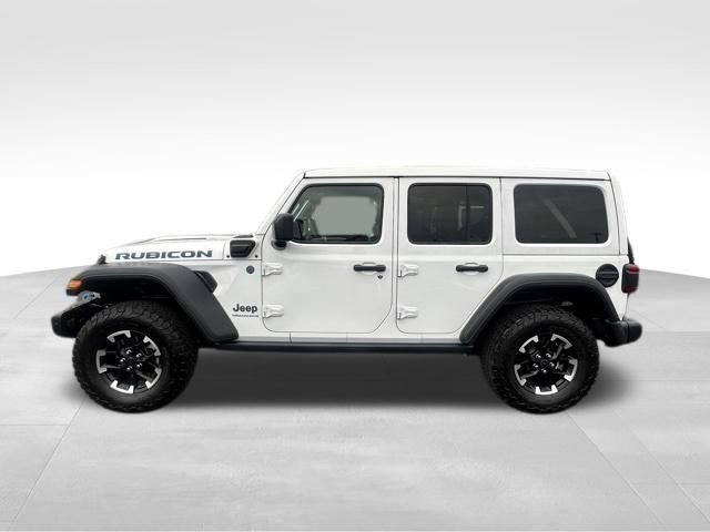 Used 2024 White Jeep Rubicon 4xe image 3