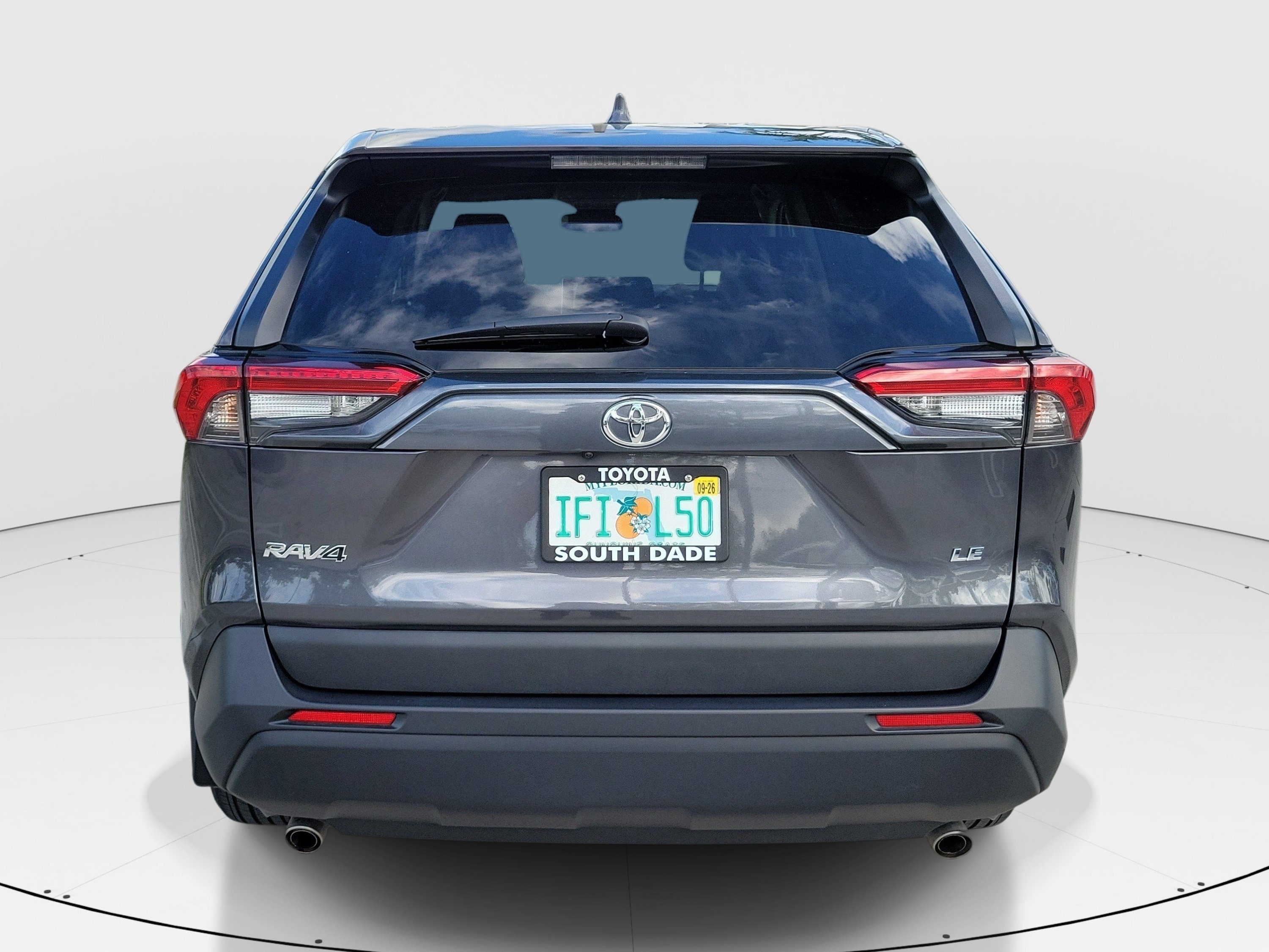 Used 2025 Magnetic Gray Metallic Toyota LE image 6