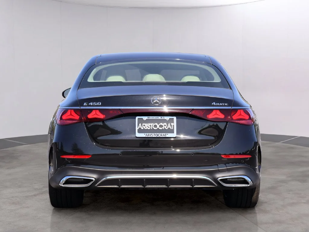 New 2026 Obsidian Black Metallic Mercedes-Benz E 450 image 6