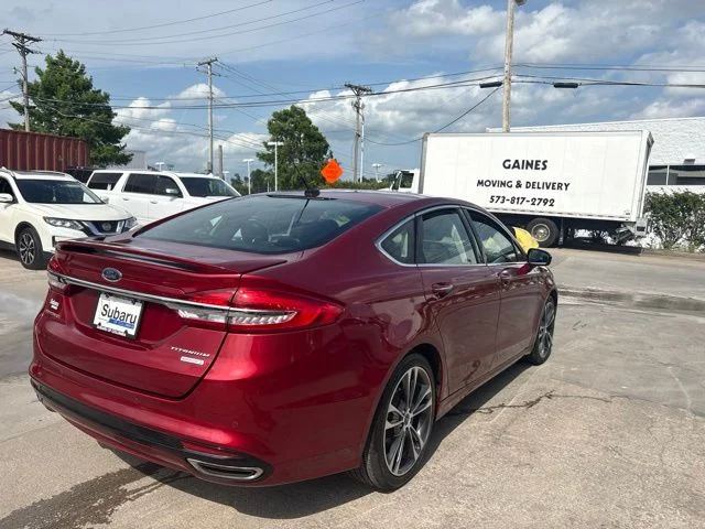 Used 2017 Red Ford Titanium image 7