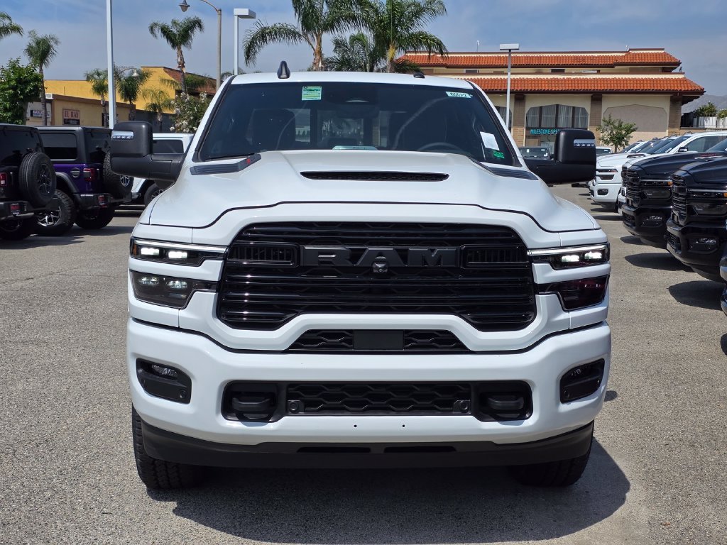 New 2026 Bright White Clear-Coat Exterior Paint RAM Laramie image 2