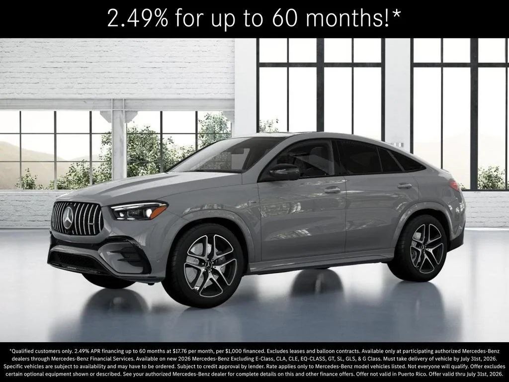 New 2026 MANUFAKTUR Alpine Grey Mercedes-Benz AMG® GLE 53 4MATIC+ Coupe image 80