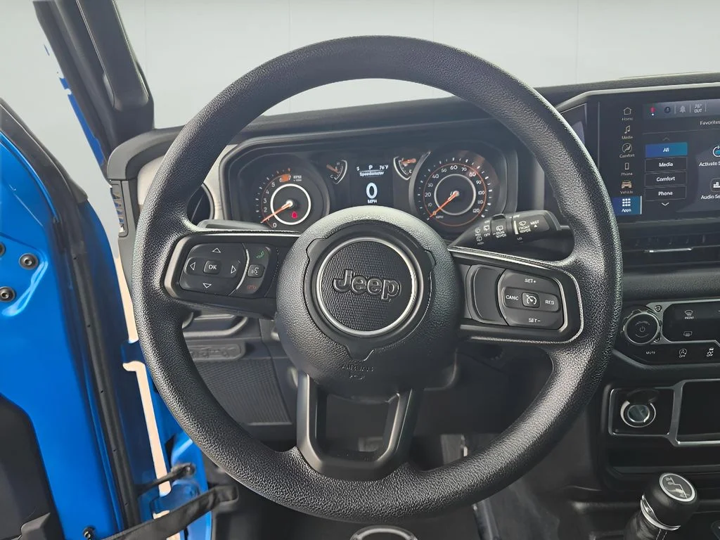 Used 2024 Hydro Blue Pearlcoat Jeep Sport image 12