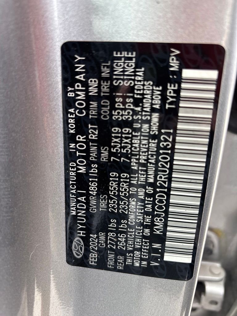 Certified Used 2024 Silver Hyundai SEL Convenience image 10