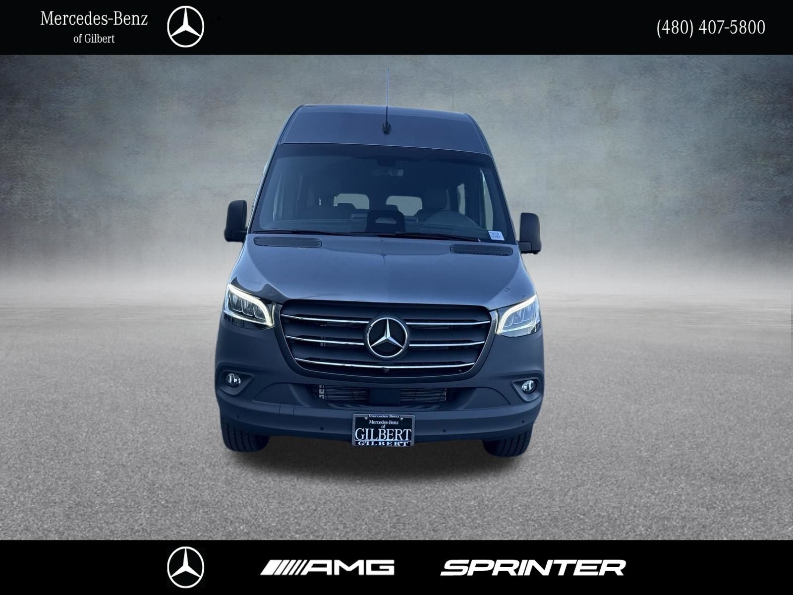 New 2026 Selenite gray metallic Mercedes-Benz Passenger 144 WB image 2