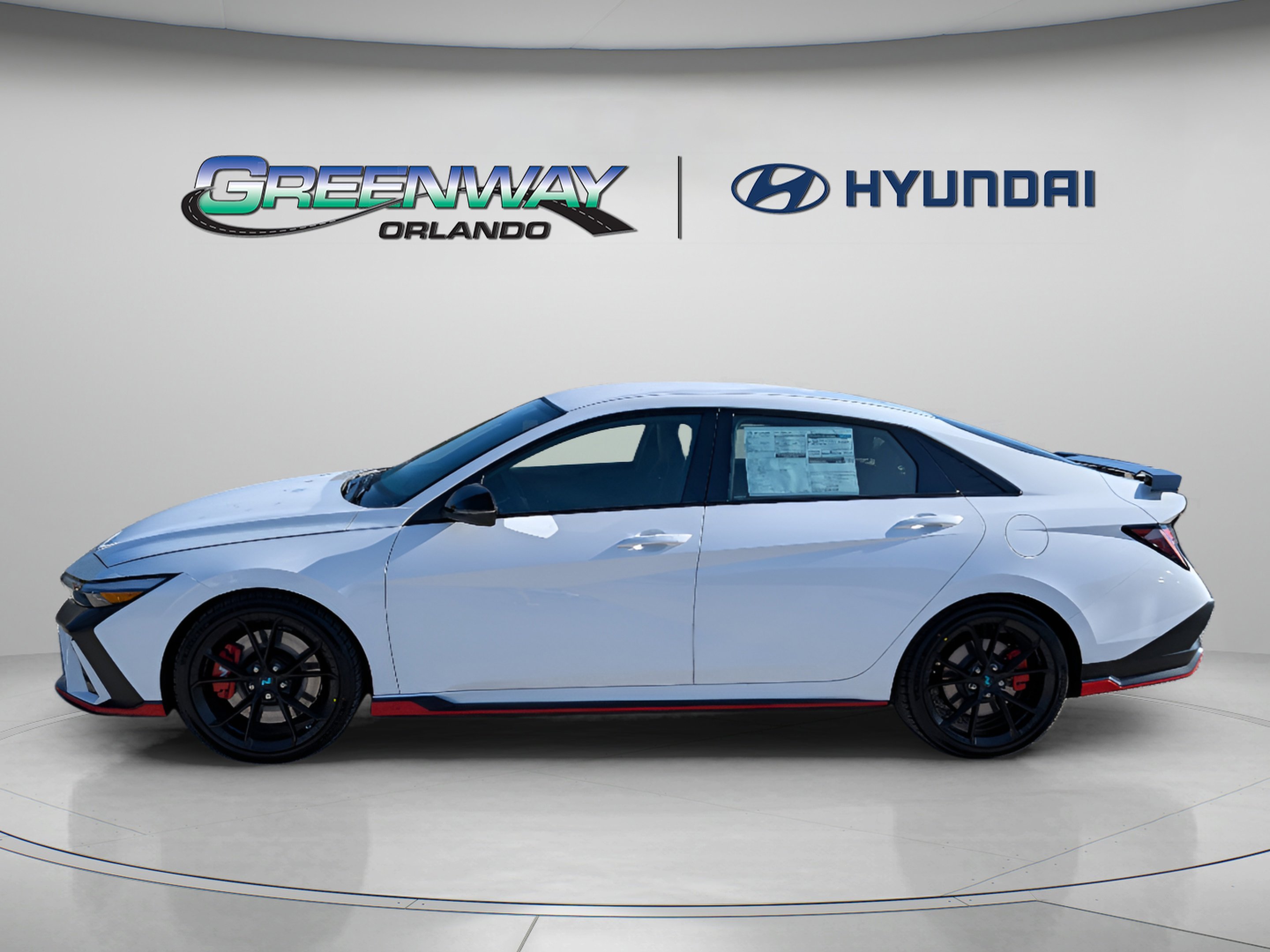 New 2026 Atlas White Hyundai Sedan image 5