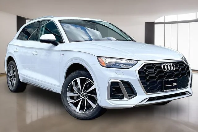 Certified Used 2023 White Audi 45 S line Prestige image 1
