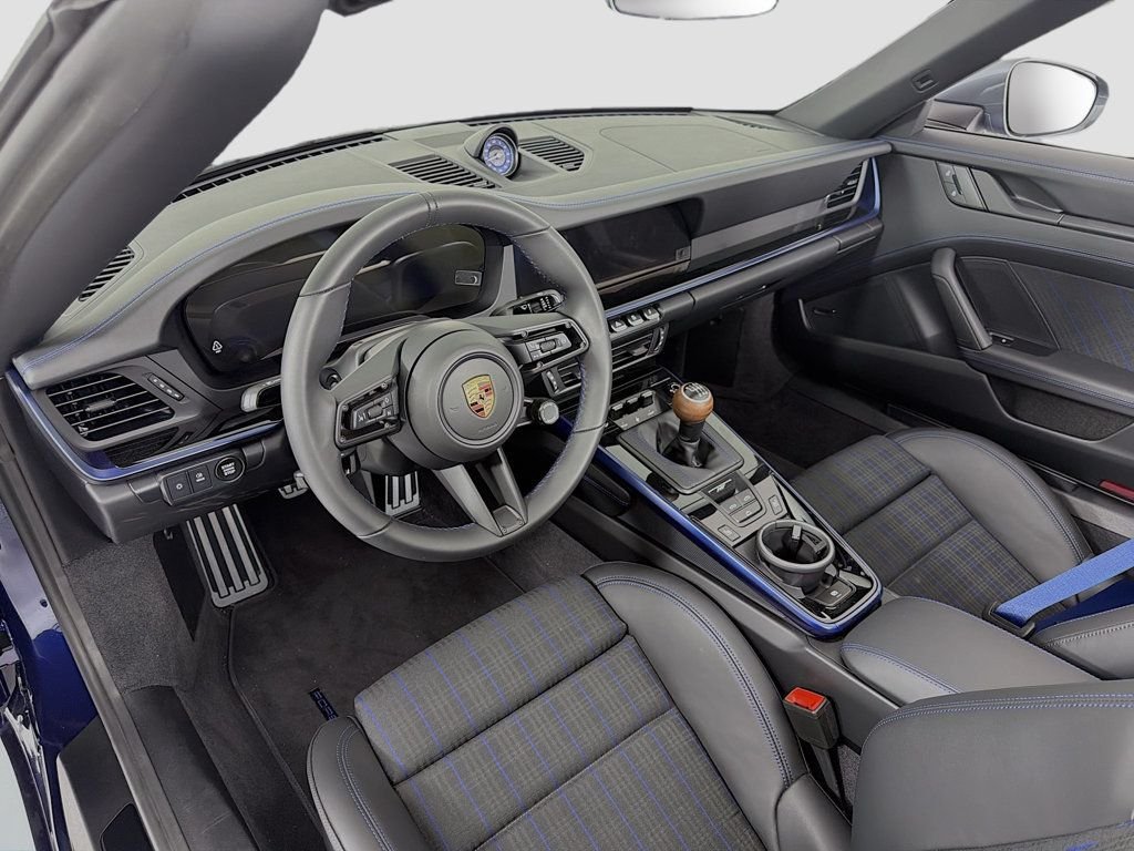 Used 2026 Gentian Blue Metallic Porsche Carrera T Cabriolet image 4