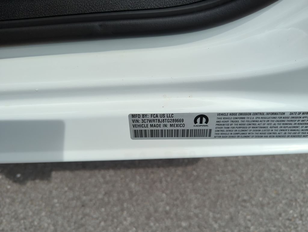 New 2026 Bright White Clear-Coat Exterior Paint Ram Tradesman image 28