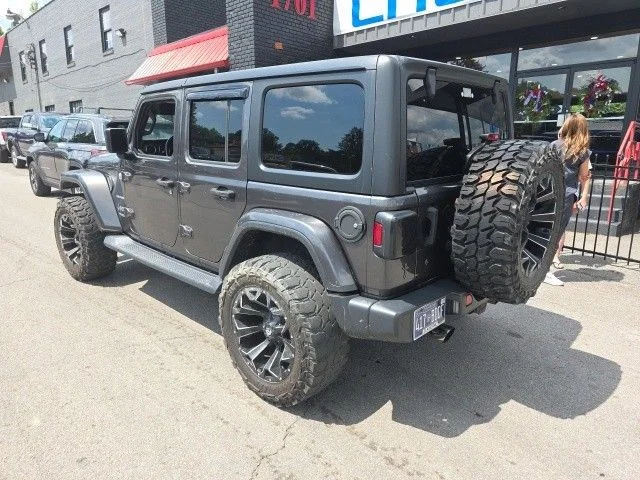 Used 2018 Jeep All-New Wrangler Unlimited Sahara with VIN 1C4HJXEG0JW179301 for sale in Middlesboro, KY