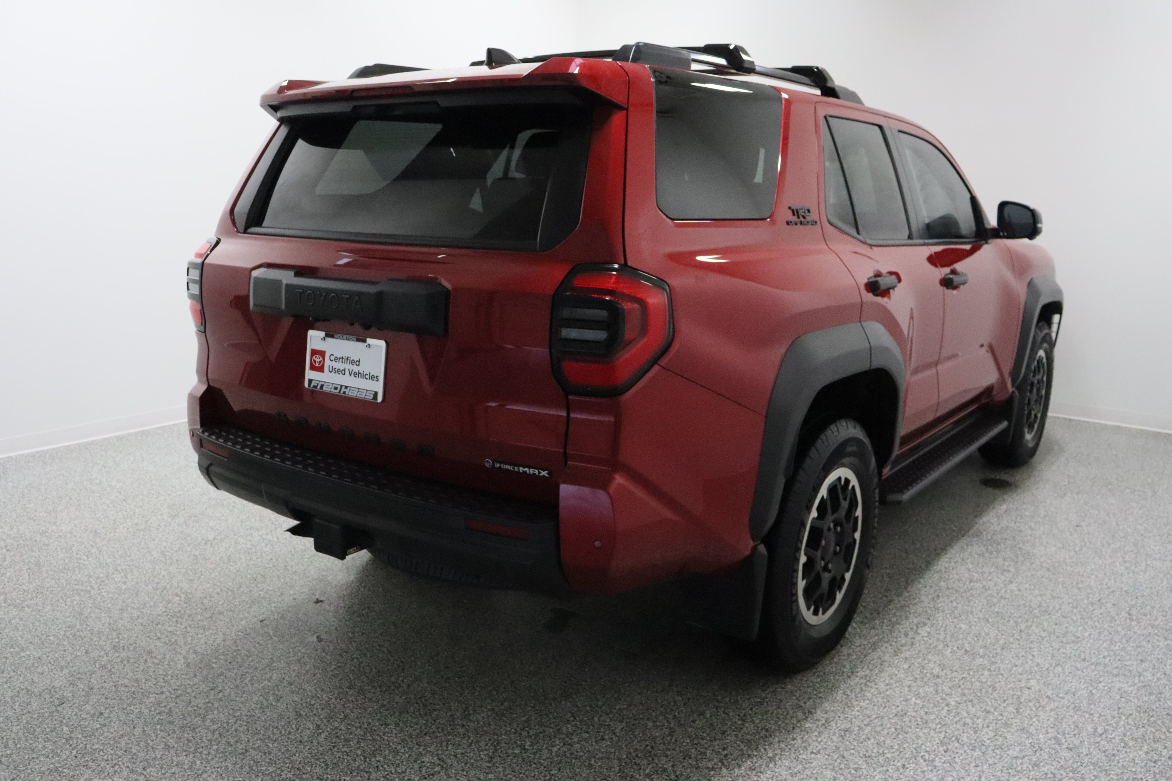 Certified Used 2025 Supersonic Red Toyota Hybrid TRD Off Road Premium 2.4T image 7