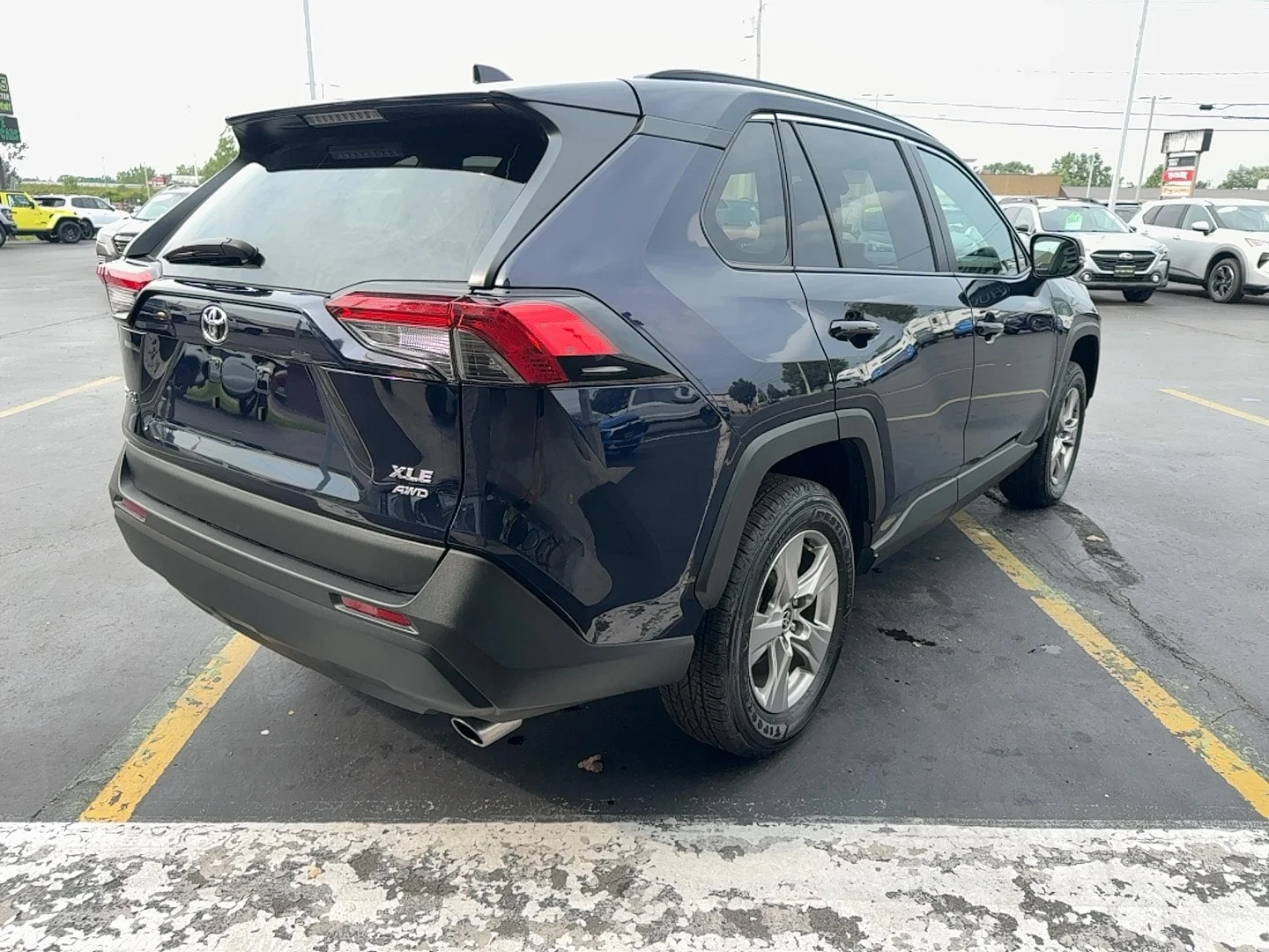 Used 2025 Blue Toyota XLE image 6