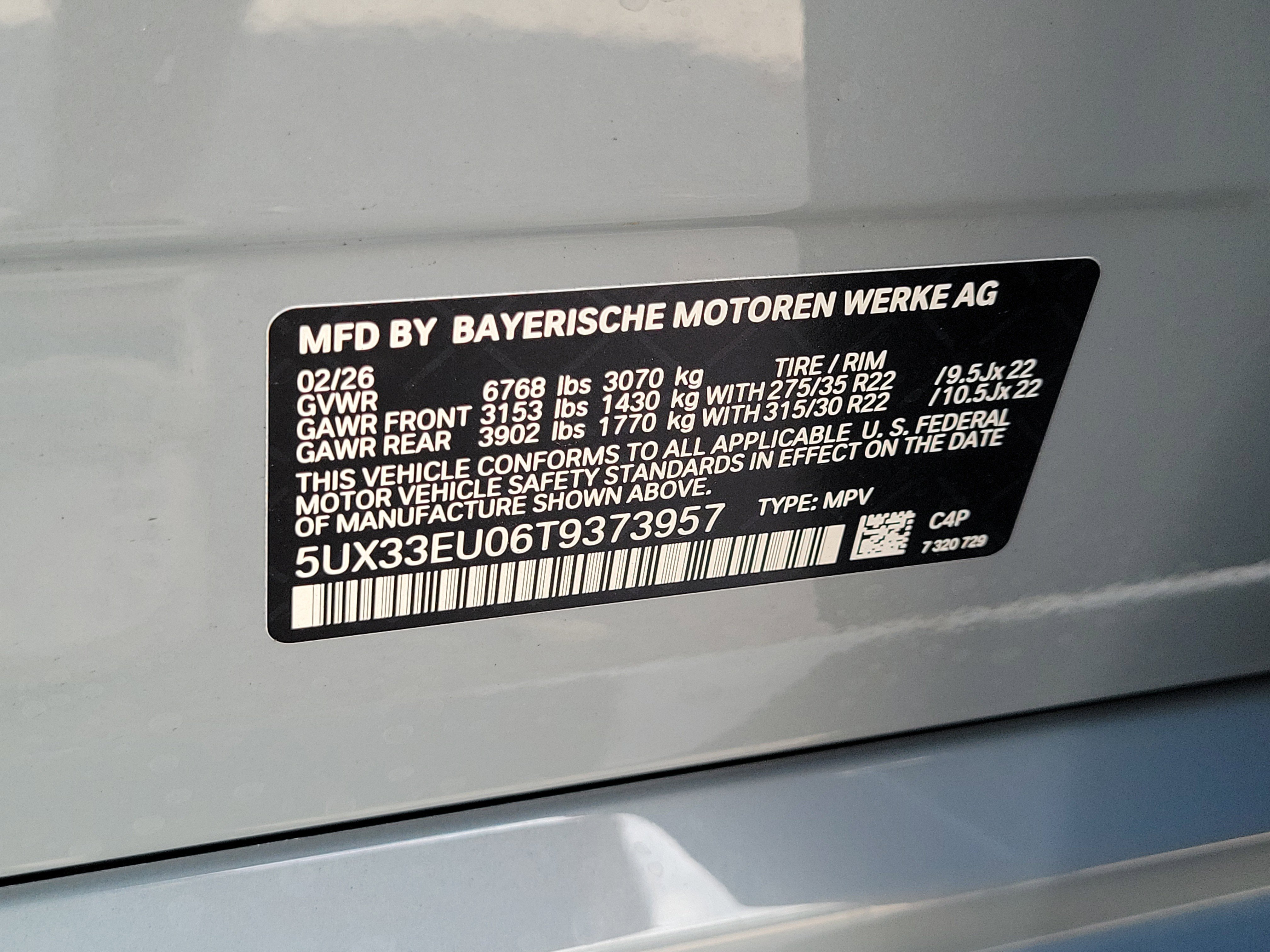 New 2026 Brooklyn Grey Metallic BMW M60i image 28