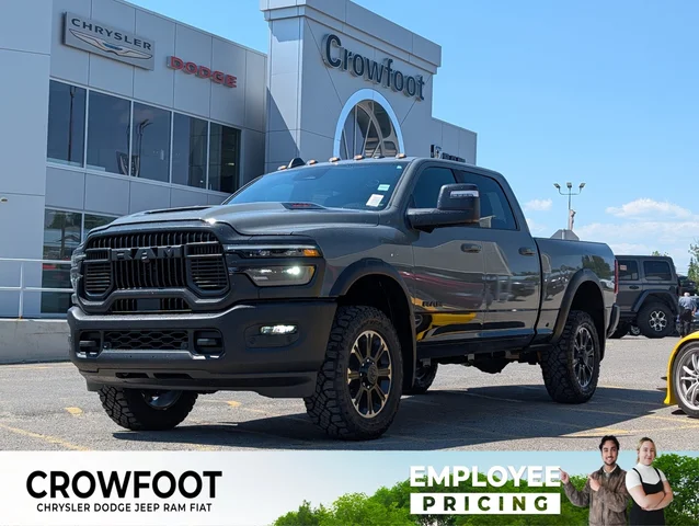 2026 RAM 2500 Rebel - - 4x4 - 6.4L HEMI V8 - Rebel Level 1 Equip Grp - 5th Wheel/Gooseneck Prep & More!