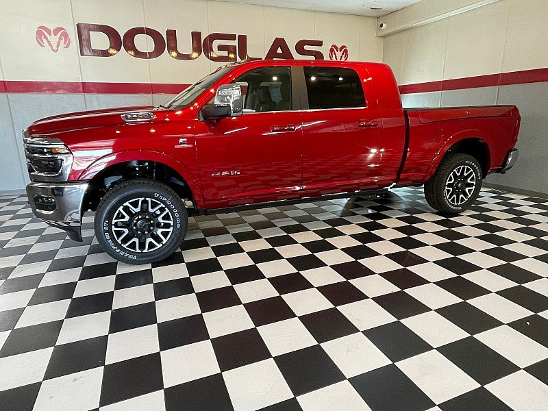 New 2027 Molten Red Pearl-Coat Paint RAM Longhorn Mega Cab 6