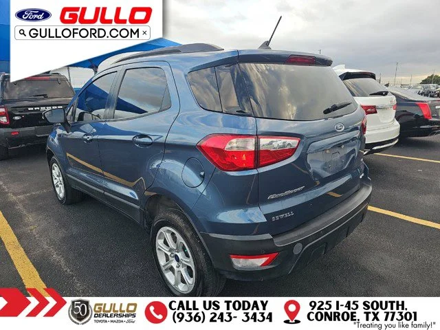 Used 2022 Blue Metallic Ford SE image 6
