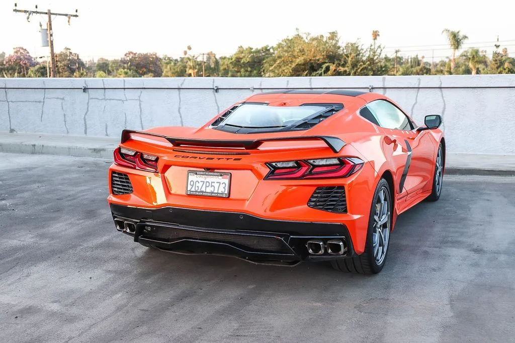Used 2020 Orange Chevrolet Stingray image 9