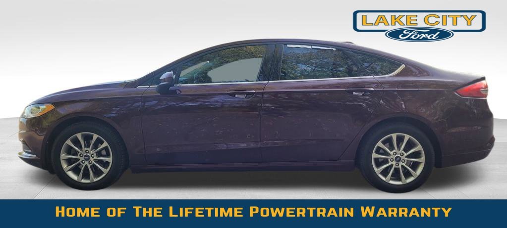 Used 2017 Ford Fusion SE with VIN 3FA6P0H75HR107392 for sale in Lake City, Minnesota