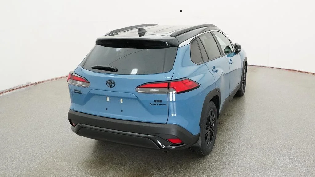 New 2026 Cavalry Blue with Jet Black roof Toyota Hybrid XSE image 55