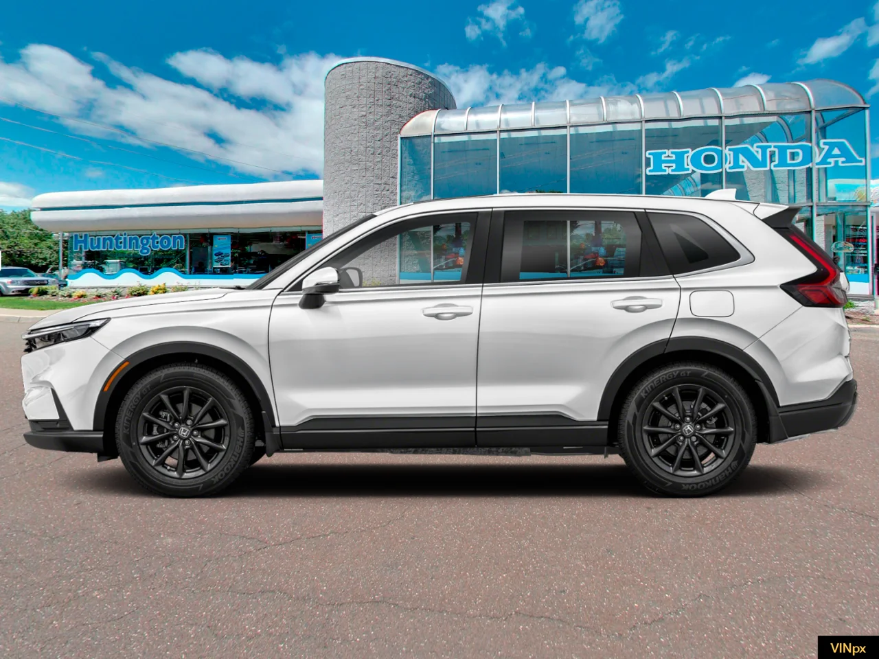New 2026 Platinum White Pearl Honda EX-L AWD image 3