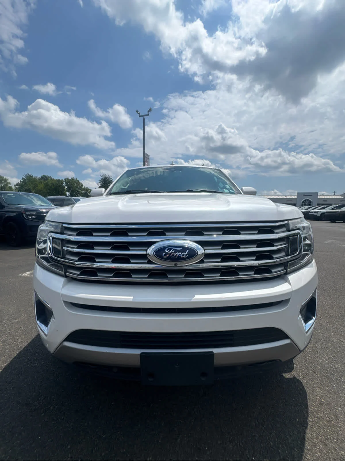 Used 2019 White Platinum Metallic Tri-Coat Ford Limited image 8
