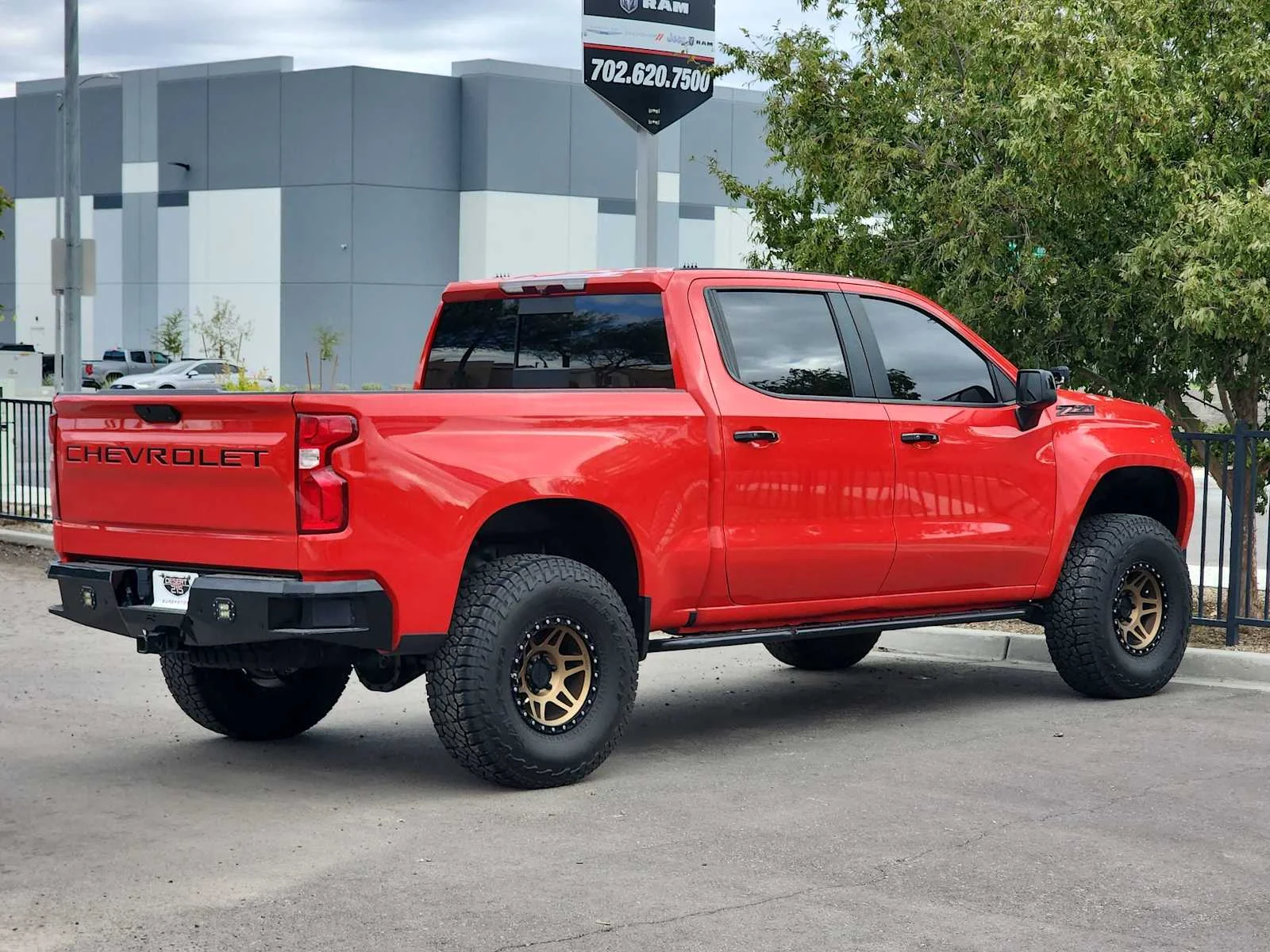 Used 2020 Red Hot Chevrolet LT Trail Boss image 8
