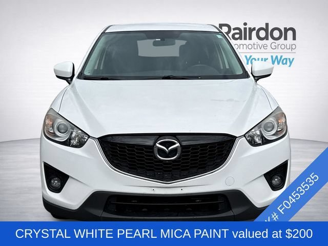 Used 2015 Crystal White Pearl Mica Mazda Touring image 2