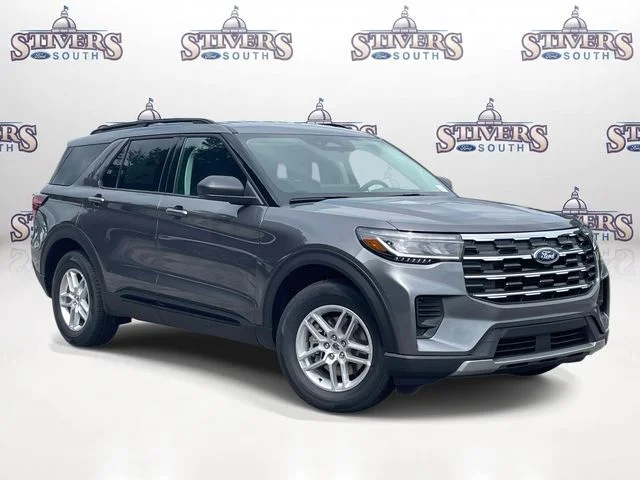 New 2026 Carbonized Gray Metallic Ford Active image 1