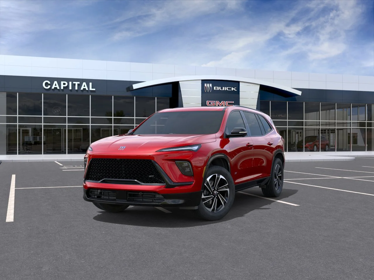 New 2027 Cherry Red Tintcoat Buick Sport Touring AWD image 8