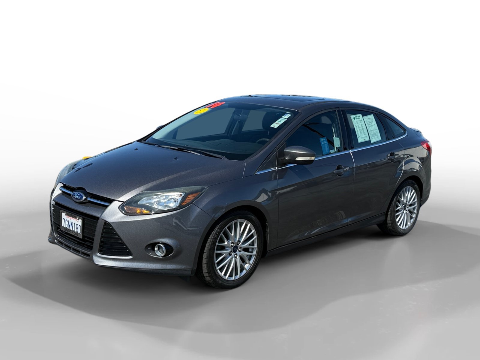 Used 2014 Sterling Gray Metallic FORD Titanium image 1