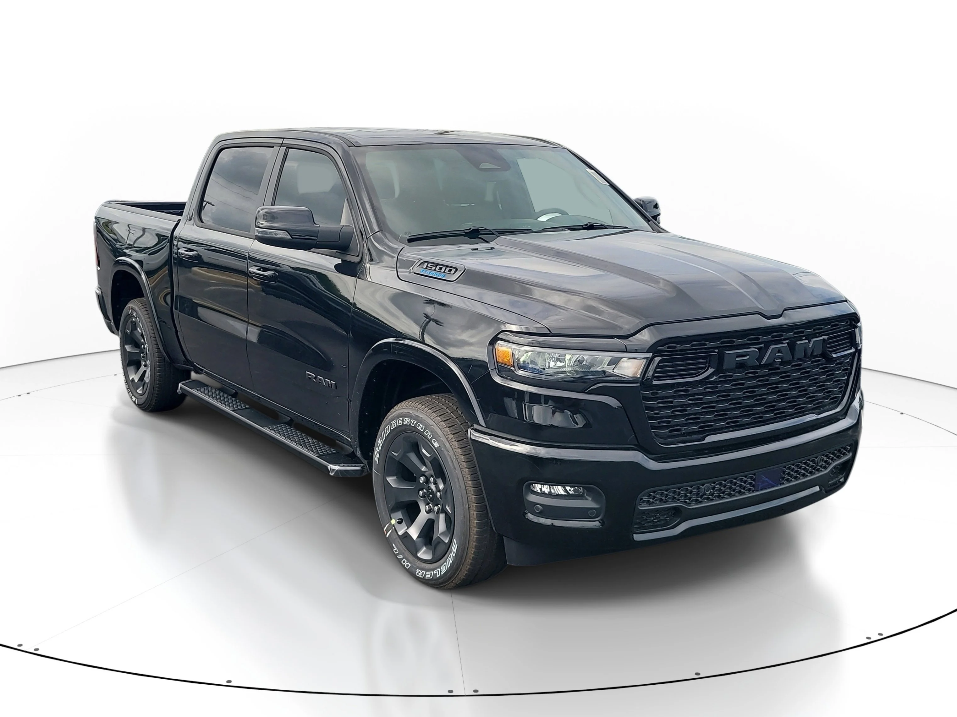 New 2026 Diamond Black Crystal Pearlcoat Ram Big Horn image 2