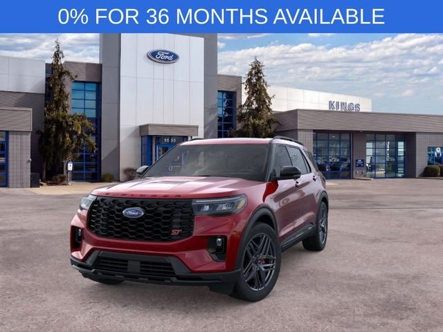 New 2026 Rapid Red Metallic Tinted Clearcoat Ford ST image 2