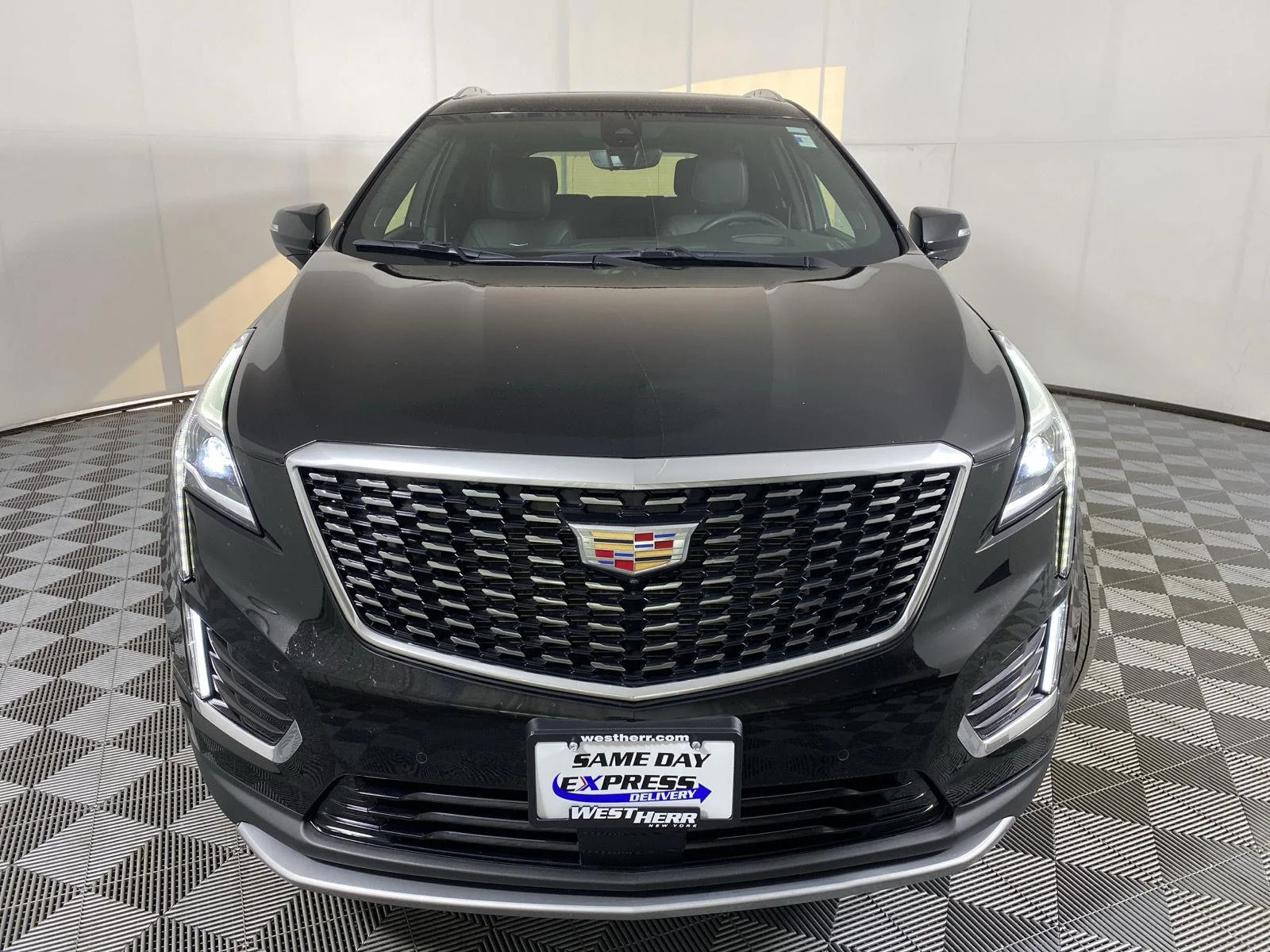 Used 2025 Stellar Black Metallic Cadillac AWD Premium Luxury image 2
