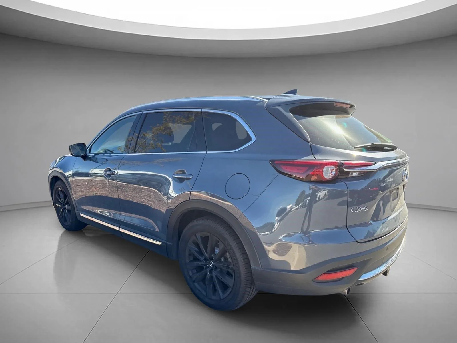 Used 2021 Polymetal Gray Mazda Carbon Edition image 9