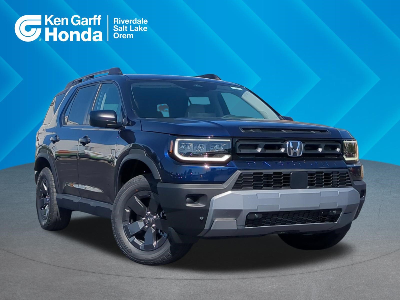 New 2026 Obsidian Blue Pearl Honda RTL Towing image 1