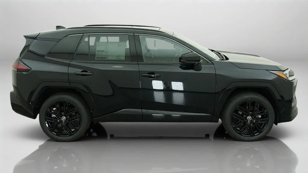New 2026 Midnight Black Metallic Toyota XSE image 8