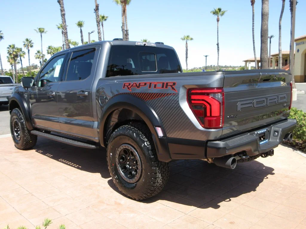 New 2026 Carbonized Gray Metallic Ford Raptor image 2