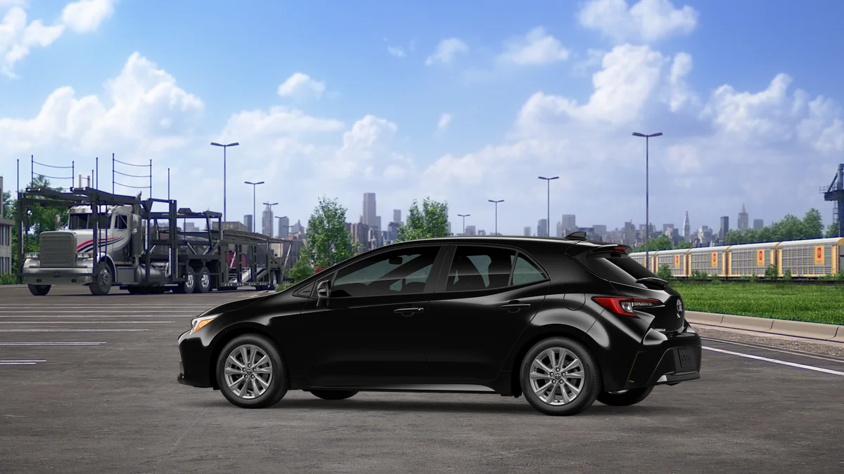 New 2026 Midnight Black Metallic Toyota SE image 5