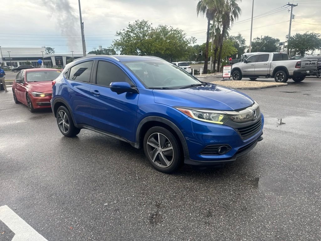 Used 2022 Blue Honda EX image 3
