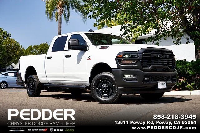 New 2026 Bright White Clear-Coat Exterior Paint RAM Tradesman image 1