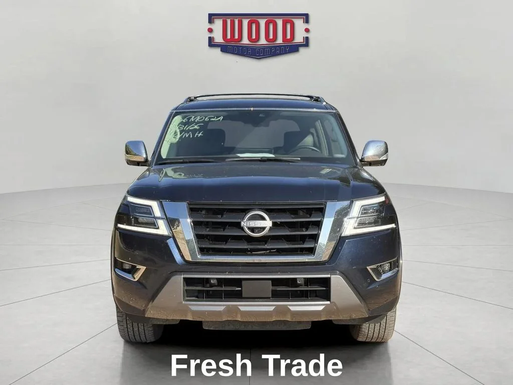 Used 2023 Hermosa Blue Pearl Nissan Platinum image 2