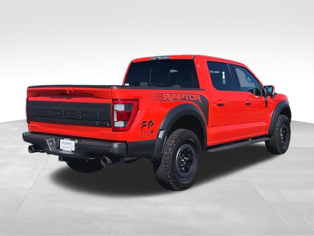Used 2023 Orange Ford Raptor image 8