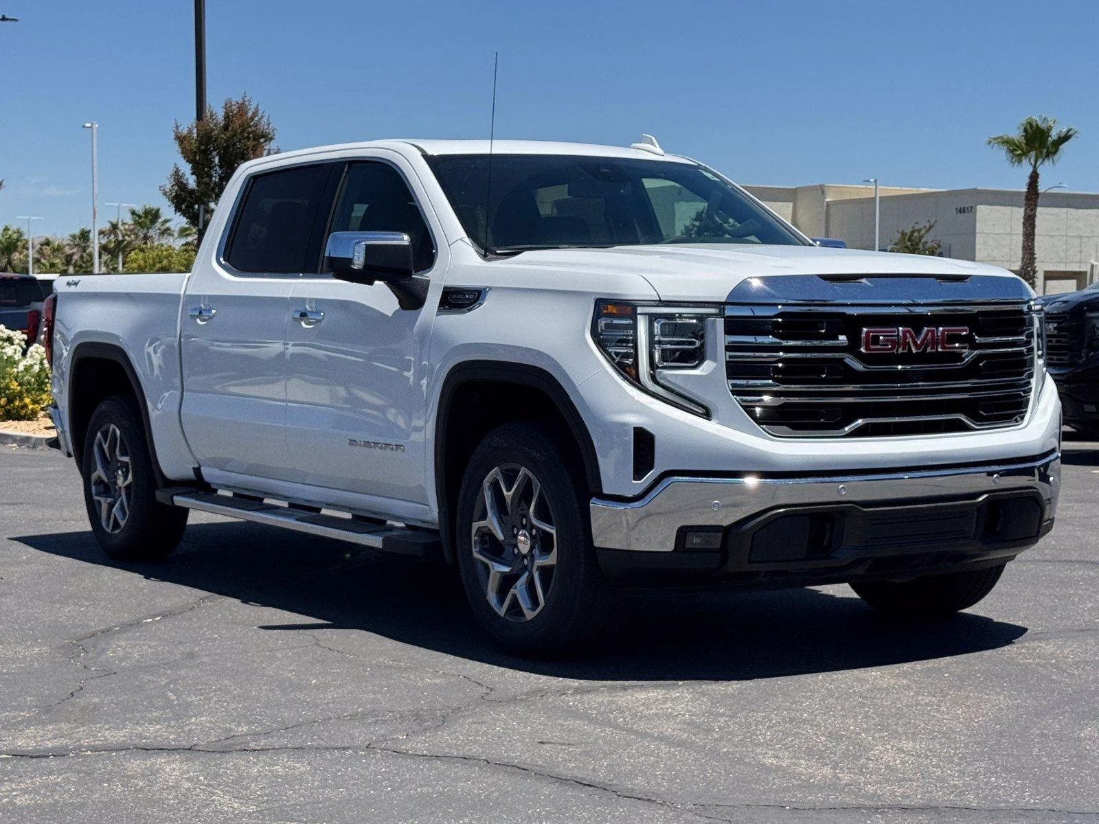 New 2026 Summit White GMC SLT image 1