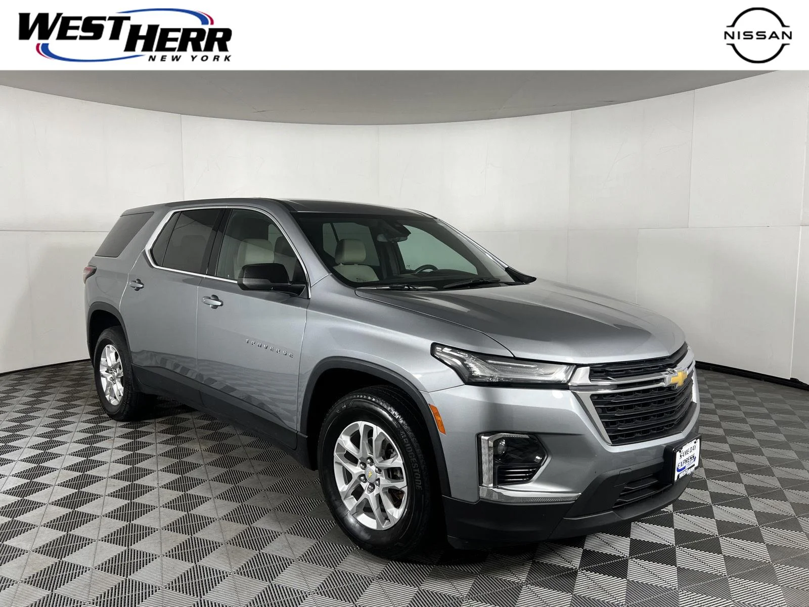 Used 2023 Sterling Gray Metallic Chevrolet LS image 1