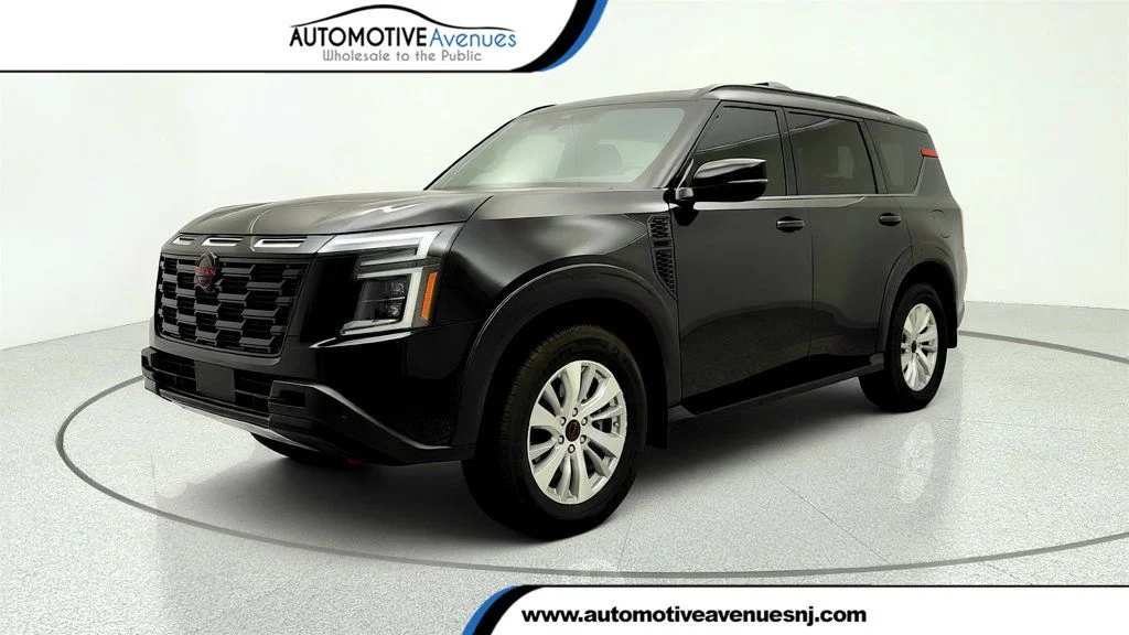 Used 2025 Super Black Nissan 4x4 PRO-4X image 1